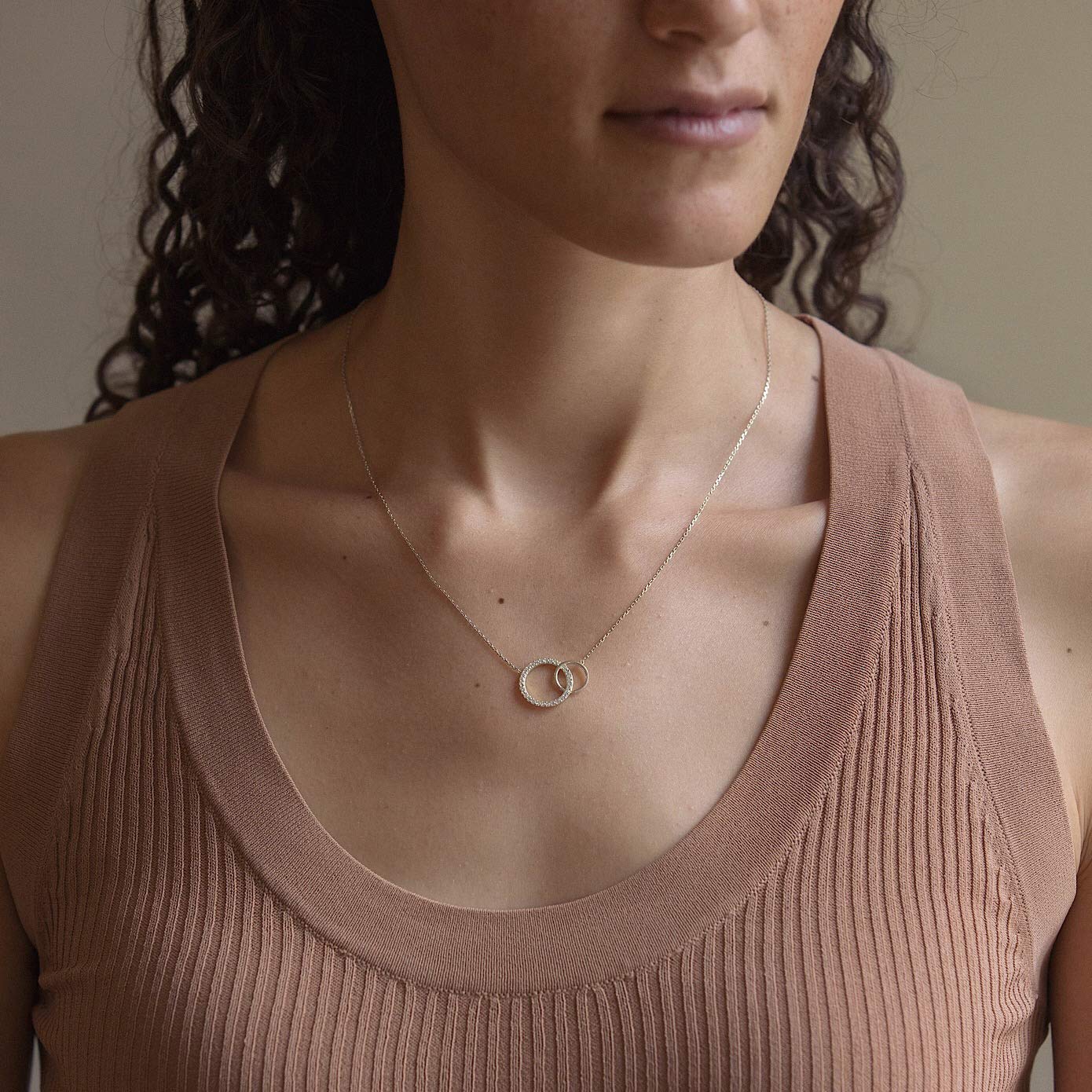 A+O Mother Daughter Gift, Best Friend Friendship Jewelry Gift - Image 4