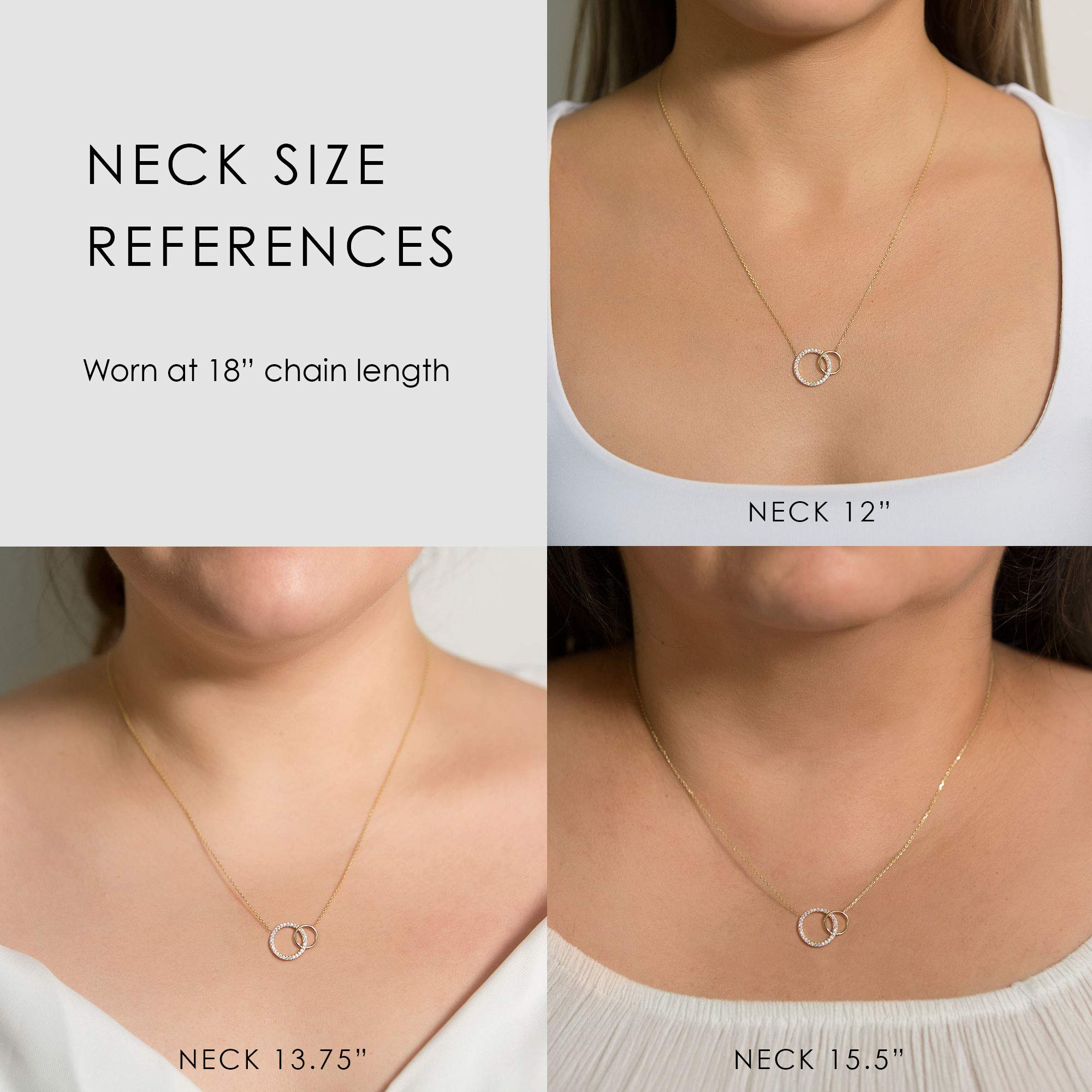 A+O Mother Daughter Gift, Best Friend Friendship Jewelry Gift - Image 6