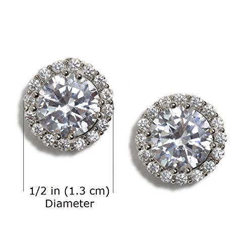 A+O Wedding Bridesmaid Gift Stud Earrings or Clip-on Earrings - Image 4